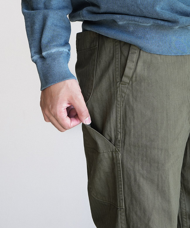 03-5011-52/76]orSlow(オアスロウ) WIDE FIT FRENCH WORK PANTS