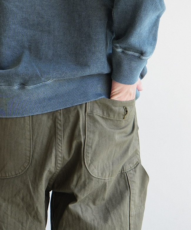 orslowフレンチワークパンツ ペイント ペンキ 一点物 ユニセックス orSlow オアスロウ フレンチワークパンツ FRENCH WORK PANTS