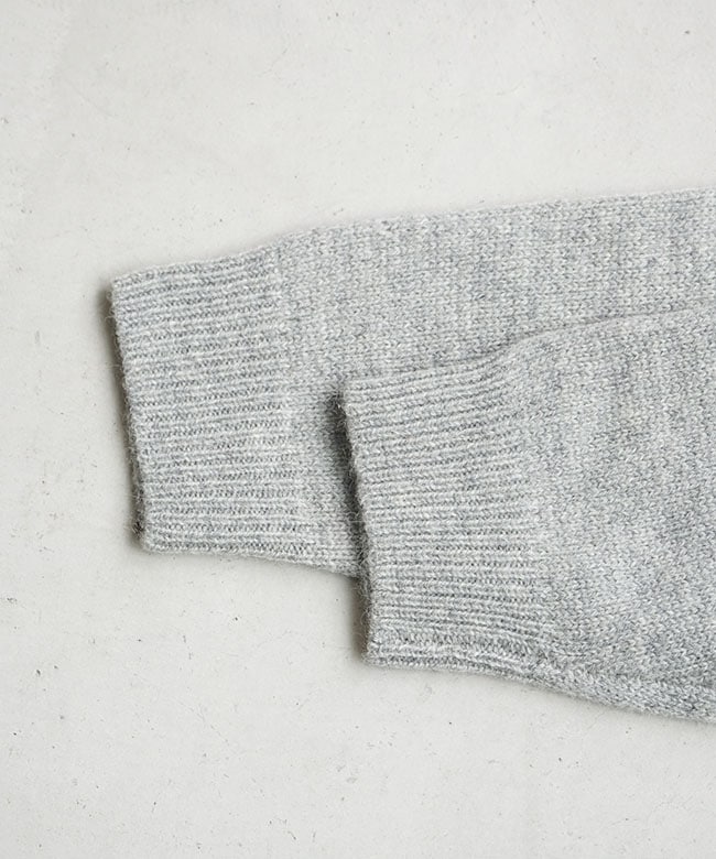 240759]ICHI(イチ) シェットランドウールプルオーバー ニット