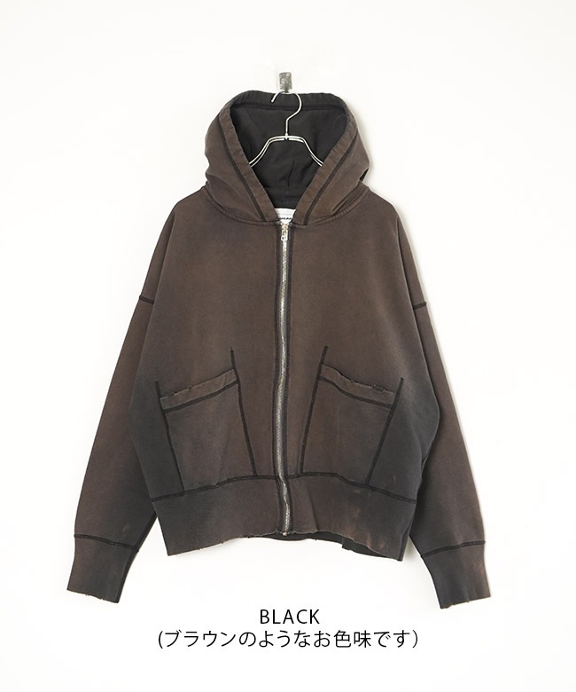 concause FADE FULL ZIP HOODIE 4 コンコース concause Online Shop (コンコース オンラインショップ) |FADE