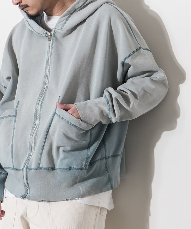 SALE 50%OFF】[2401004M]concause(コンコース) FADE FULL ZIP