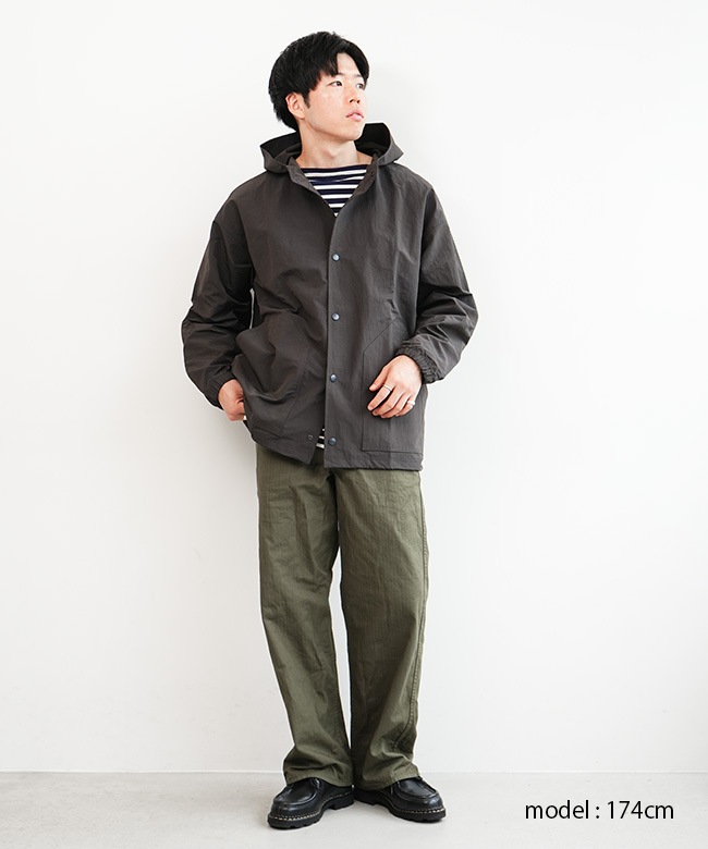 JM8551]Jackman(ジャックマン) Rip Bench Parka リップベンチパーカ