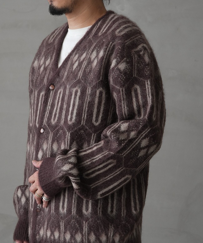 SALE 30%OFF】NEEDLES(ニードルズ) Mohair Cardigan - Geometric