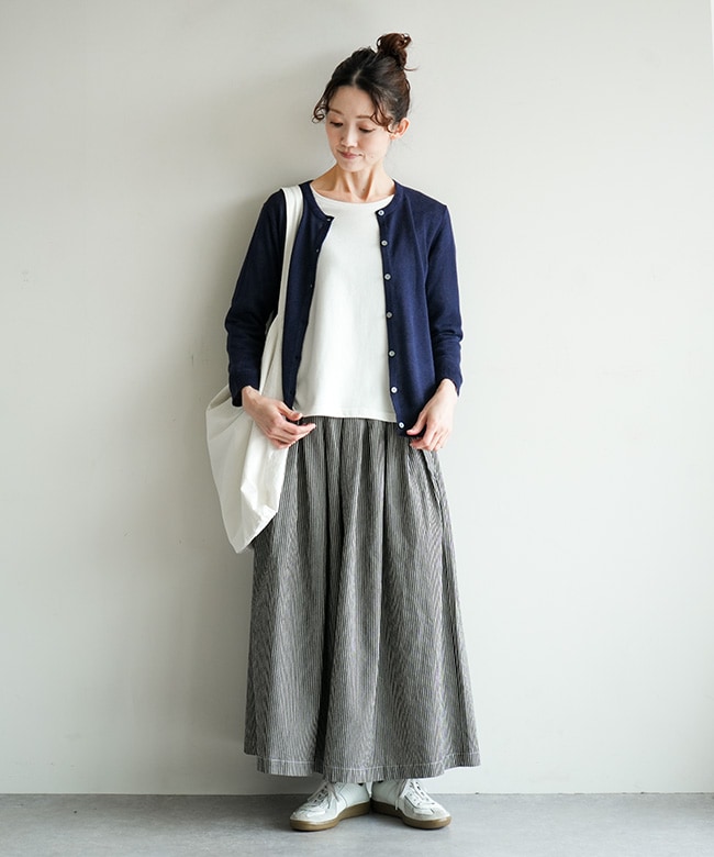 SALE 30%OFF】mao made(マオメイド) 別注カラーあり クルーネック