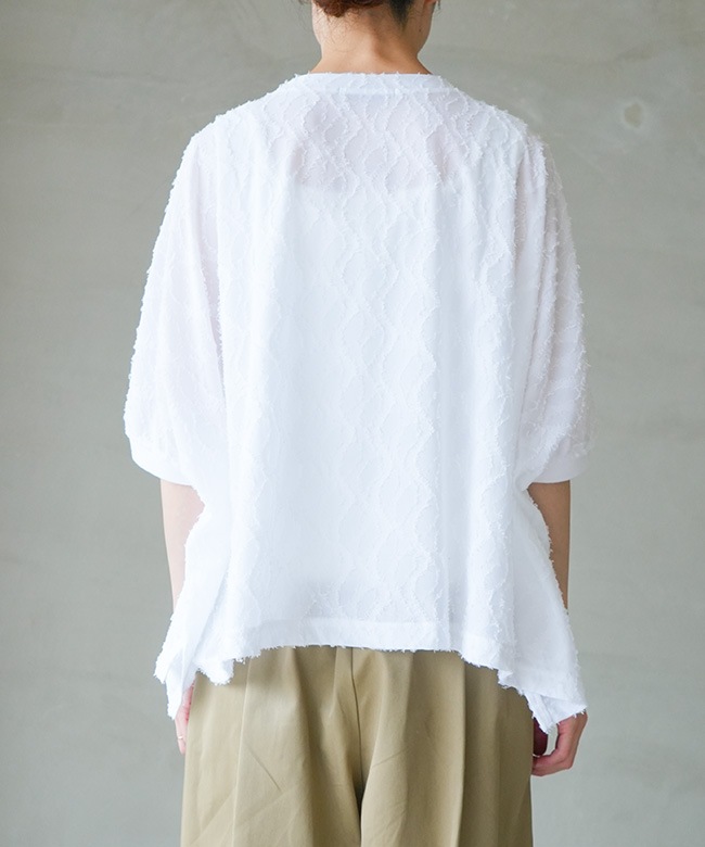 SALE 10%OFF】mizuiro ind(ミズイロインド)ジャガードワイドプル