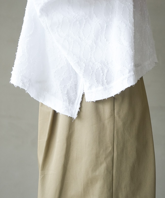 SALE 30%OFF】mizuiro ind(ミズイロインド)ジャガードワイドプル