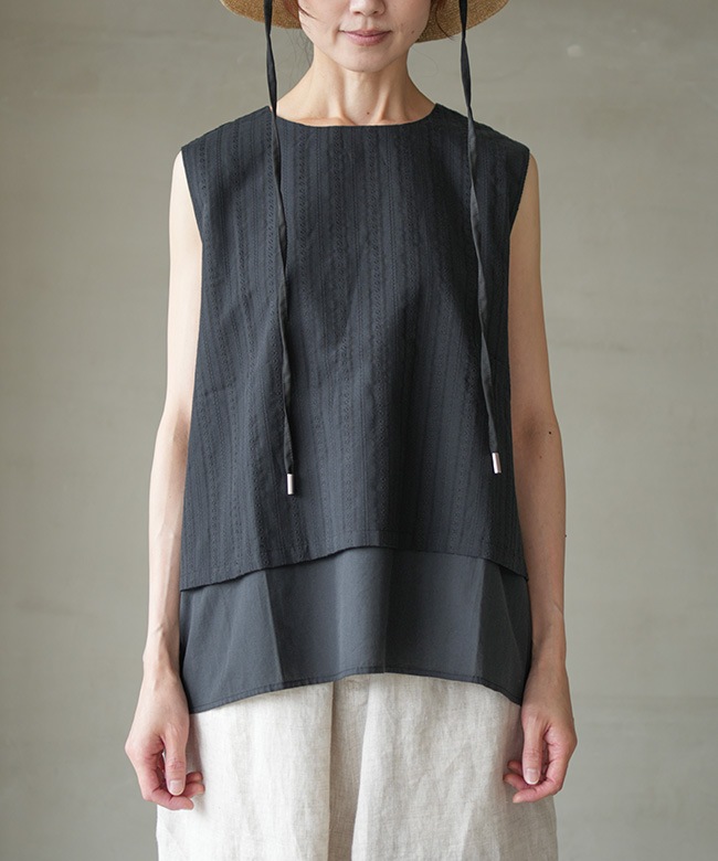 SALE 30%OFF】blue willow(ブルーウィロー) コットン無地×ドビー二重 