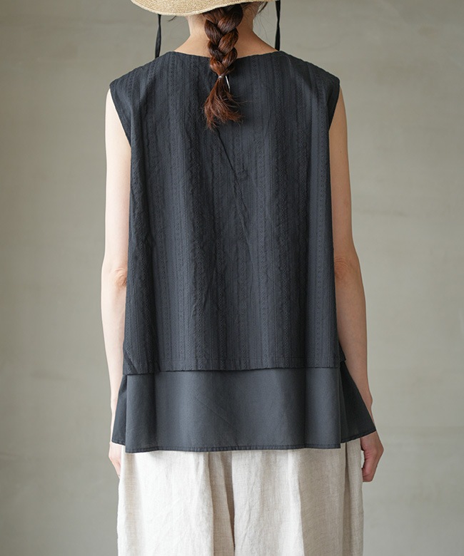 SALE 30%OFF】blue willow(ブルーウィロー) コットン無地×ドビー二重 