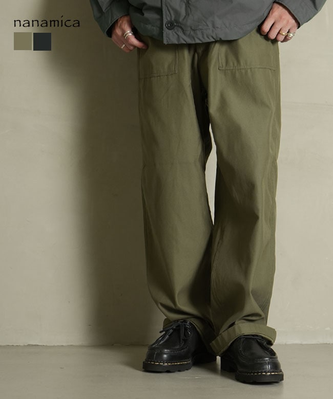 nanamica(ナナミカ) Wide Baker Pants ワイド ベイカー パンツ メンズ