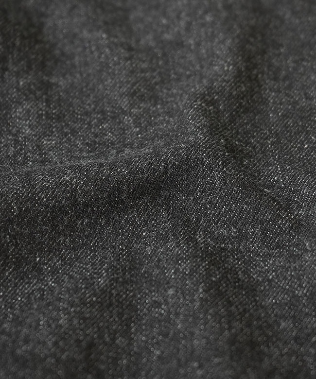 ◇[JD-2540KBK]DANTON(ダントン) WOMEN'S BLACK DENIM EASY PANTS