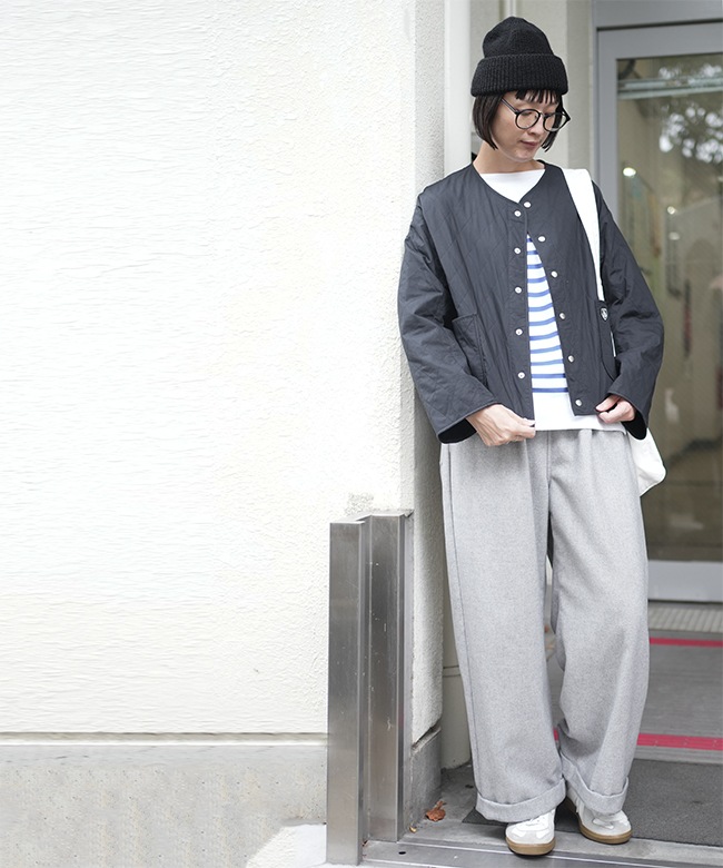 オーシバル｜コットンタイプライター ショートブルゾン ORCIVAL｜Cotton Typewriter Short Blouson コットンタイプライター