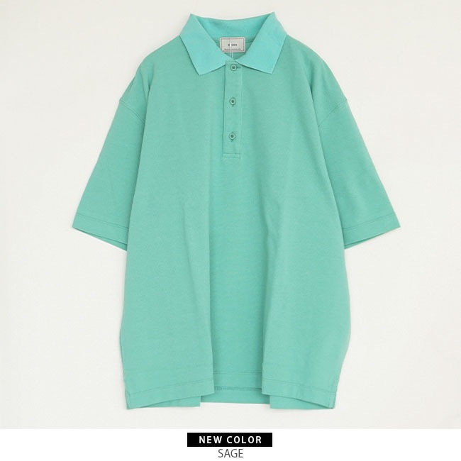 SALE 50%OFF】EVCON(エビコン)PIQUE POLO SHIRT(ピケポロシャツ 