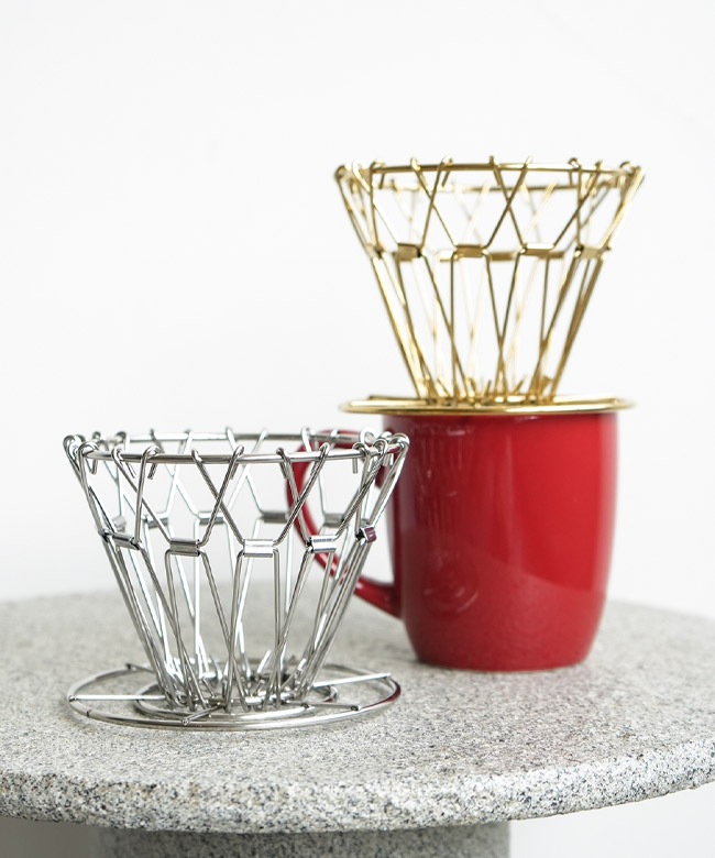 KIKKERLAND(キッカーランド) Brass Collapsible Coffee Dripper ブラス