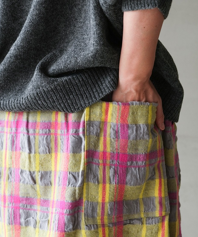 SALE 50%OFF】ICHI Antiquites(イチアンティークス) TARTAN CHECK