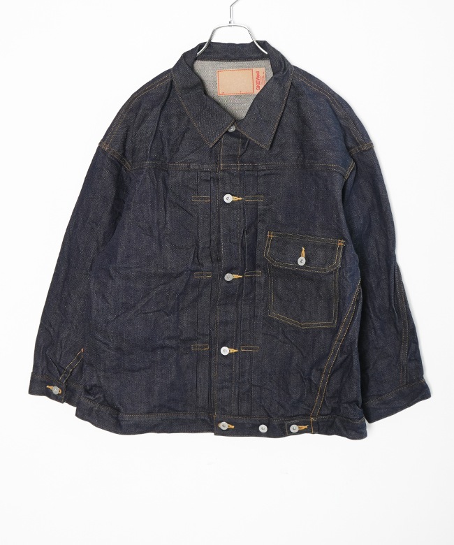 HS2506-25AW]SKEWed(スキュー) El Dorado Jacket Indigo stone wash