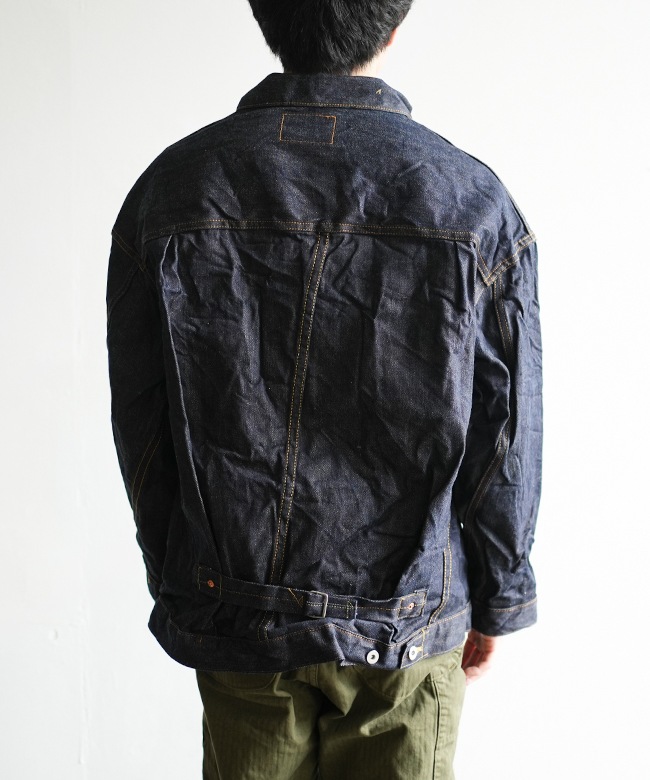HS2506-25AW]SKEWed(スキュー) El Dorado Jacket Indigo stone wash