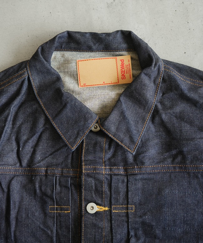 SKEWed(スキュー) El Dorado Jacket Indigo stone washエルドラド