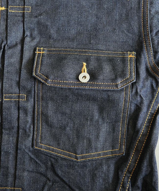 SKEWed(スキュー) El Dorado Jacket Indigo stone washエルドラド