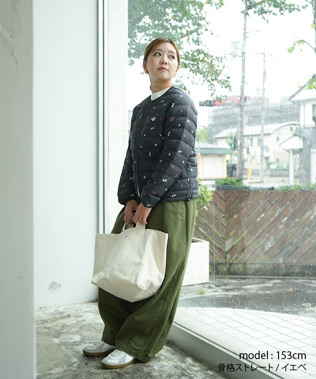 ◇【収納袋付き】 DANTON(ダントン)Women's Crewneck Inner Down
