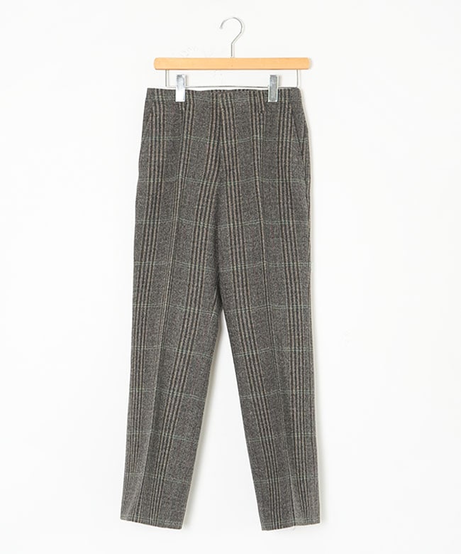 THE SHINZONE(ザ シンゾーン) BRITISH WOOL CHECKED TROUSERS