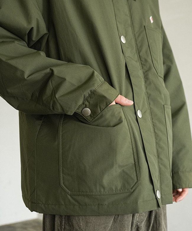 ◇DANTON(ダントン) Men's Nylon Taffeta Work Jacket メンズタフタ