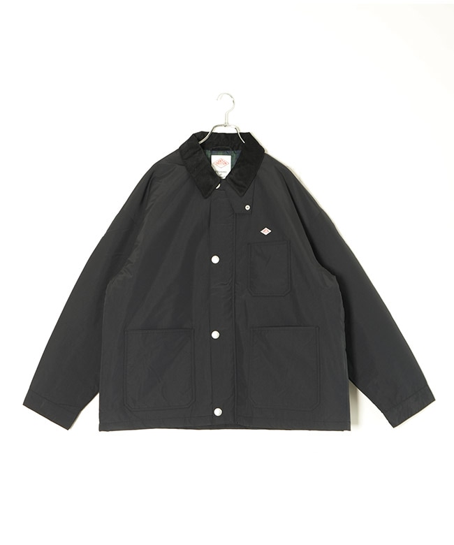 DANTON ナイロンジャケット ブラック サイズ42 ◇DANTON(ダントン) Men's Nylon Taffeta Work Jacket メンズタフタ