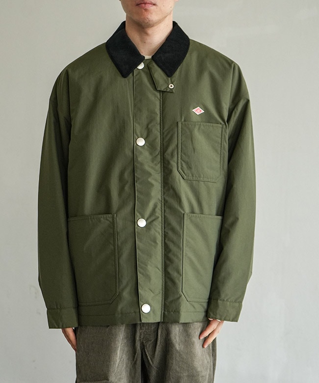◇DANTON(ダントン) Men's Nylon Taffeta Work Jacket メンズタフタ