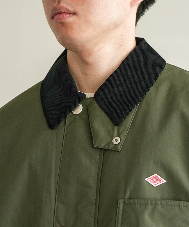 ◇DANTON(ダントン) Men's Nylon Taffeta Work Jacket メンズタフタ