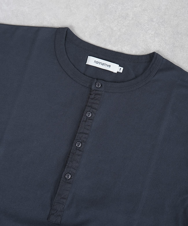 nonnative DWELLER HENLEY NECK POLARTEC 黒 nonnative DWELLER HENLEY NECK POLARTEC 黒 nonnative DWELLER