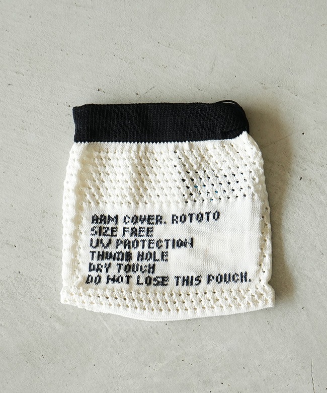 R5137] ROTOTO(ロトト) UV PROTECTION ARM COVER (UVプロテクション