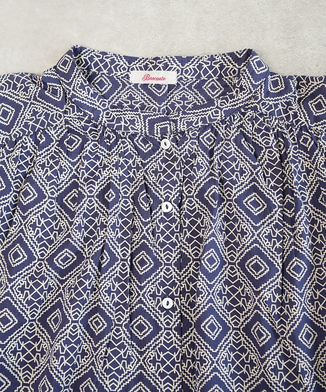 36-323X]Brocante(ブロカント) フロンセシャツ レディース