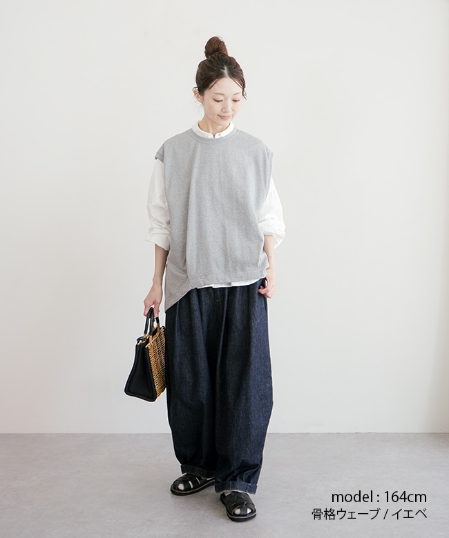 ◇[SMA-HD-BM]SOLAMONAT(ソラモナ) ダブルガーゼギャザーシャツ