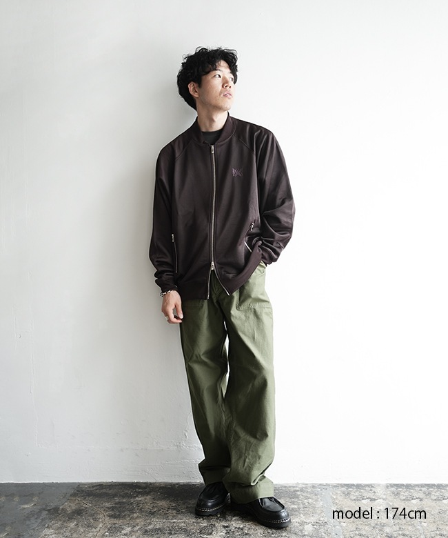 MAHF SUPPLY バルーントールジャケット　XL カーキ BIG COLLAR MA－1 | UN3D./アンスリード | 三越