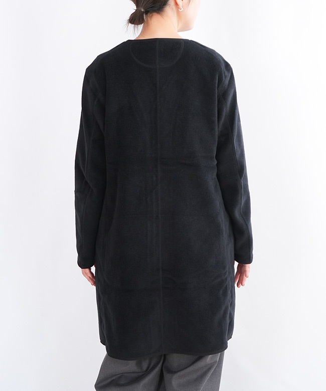 ◇[JD-8992]DANTON(ダントン) FLEECE COLLARLESS COAT フリースノー