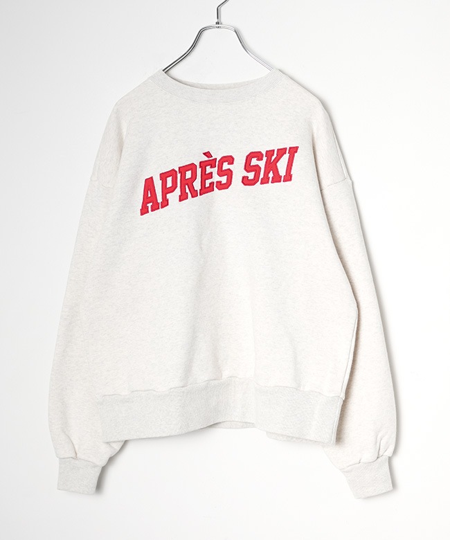 ゆき　756539 25AMSCU15]THE SHINZONE(ザ シンゾーン) APRES SKI SWEATSHIRT アプレ