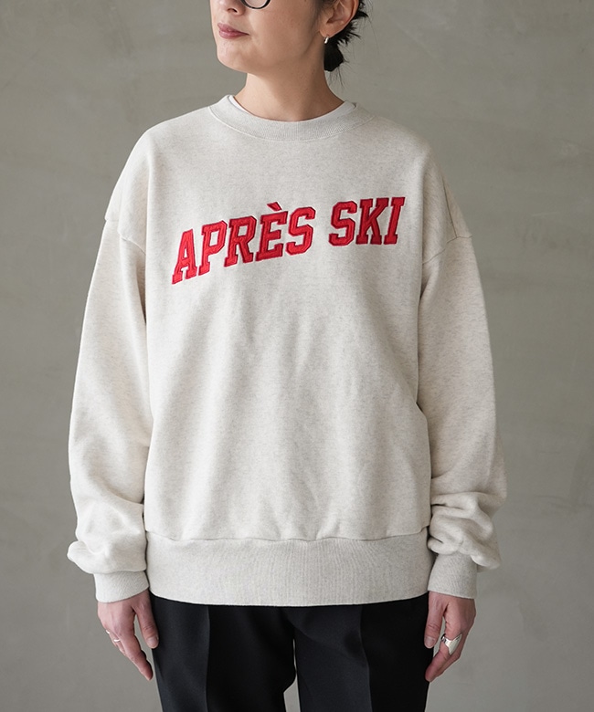 25AMSCU15]THE SHINZONE(ザ シンゾーン) APRES SKI SWEATSHIRT アプレ
