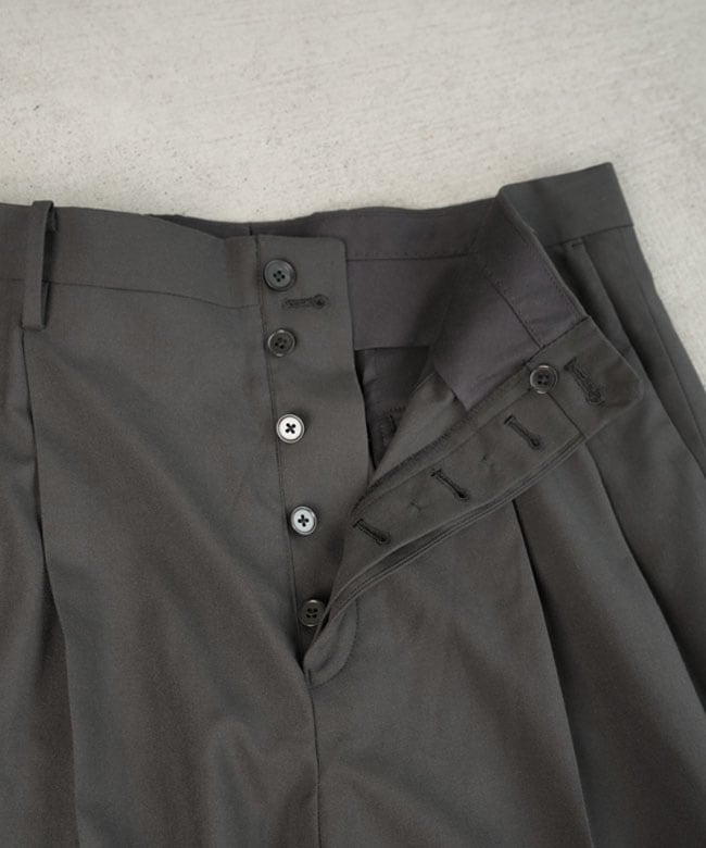 SALE 10%OFF】KAPTAIN SUNSHINE (キャプテンサンシャイン) Wool Poplin