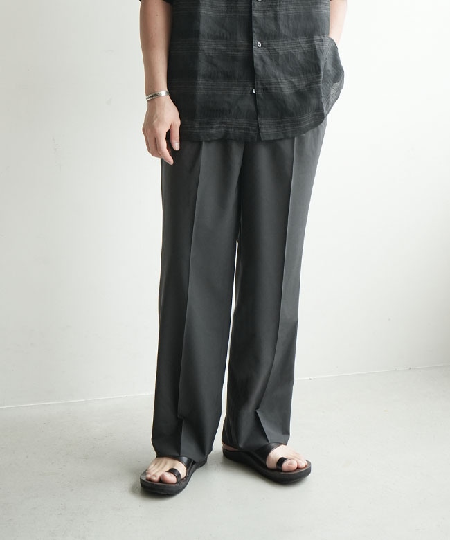 SALE 30%OFF】KAPTAIN SUNSHINE (キャプテンサンシャイン) Wool Poplin