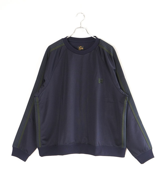 NEEDLES(ニードルズ)Track Crew Neck Shirt - Poly Smooth トラック