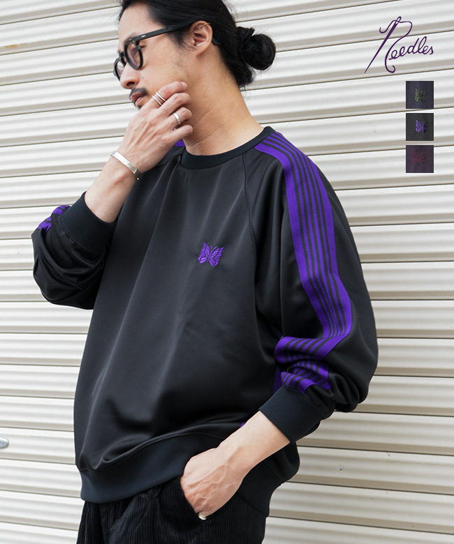 NEEDLES(ニードルズ)Track Crew Neck Shirt - Poly Smooth トラック