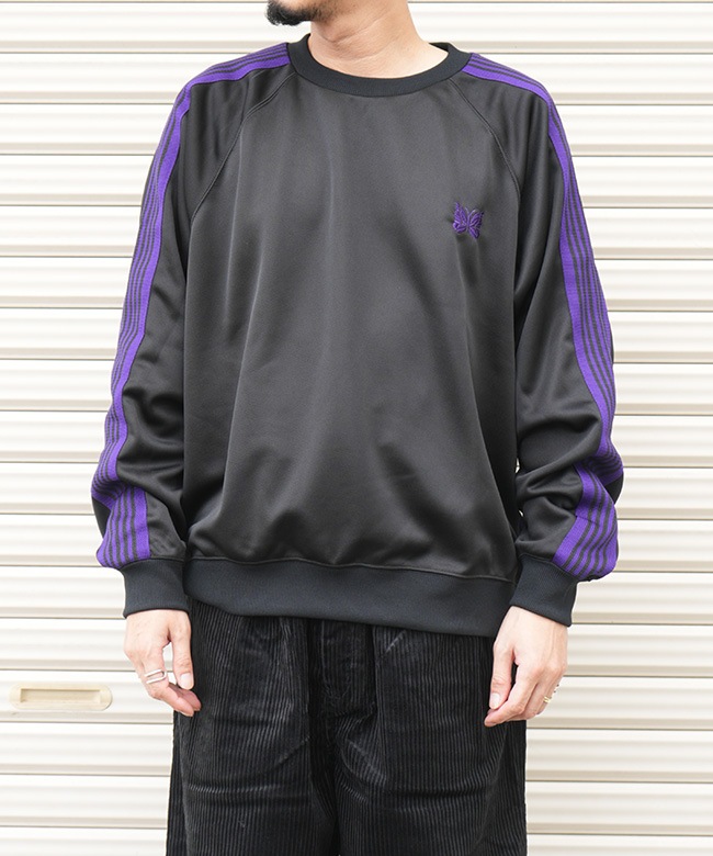 NEEDLES(ニードルズ)Track Crew Neck Shirt - Poly Smooth トラック