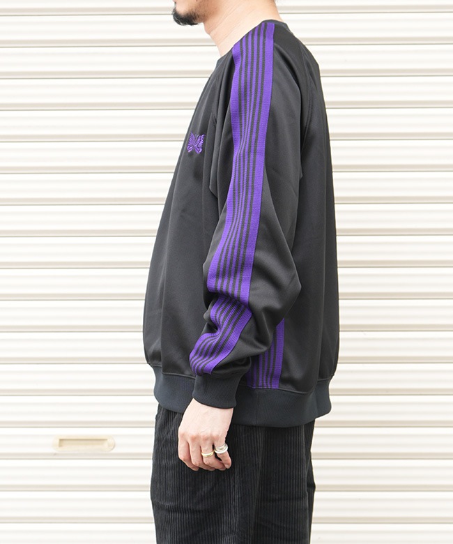 NEEDLES(ニードルズ)Track Crew Neck Shirt - Poly Smooth トラック