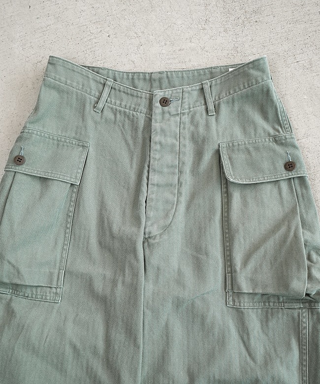 blurhms ROOTSTOCK コットン ヘリンボーン ツイル パンツ blurhms ROOTSTOCK ブラームスルーツストック コットン