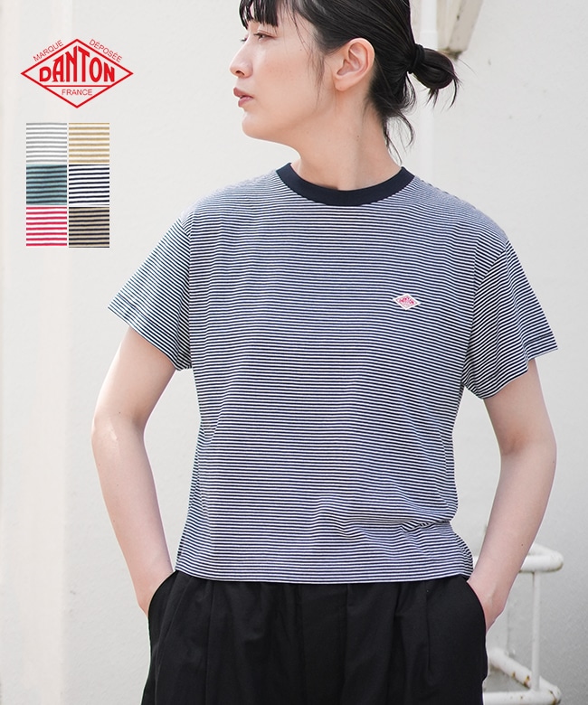 【週末特価】タナーティー　ショートタイプ ◇DANTON(ダントン) T/C SHORT T-SHIRT レディース ショートスリーブ T
