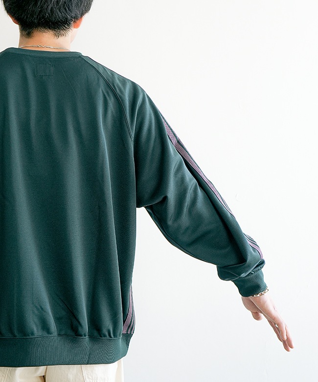 NEEDLES(ニードルズ)Track Crew Neck Shirt - Poly Smooth トラック
