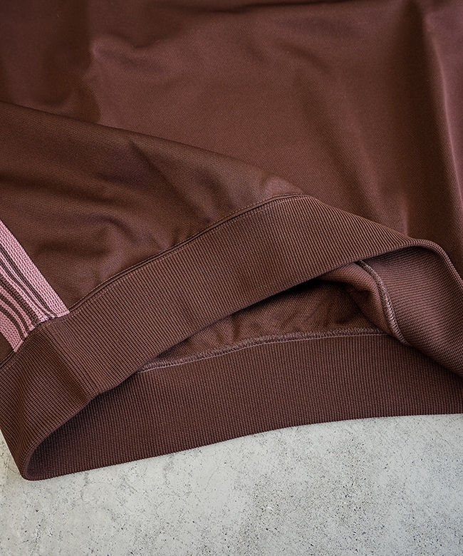 RW315]NEEDLES(ニードルズ)Track Crew Neck Shirt - Poly Smooth