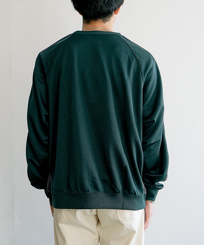 【Needles】TRACK CREW NECK SHIRT RW315]NEEDLES(ニードルズ)Track Crew Neck Shirt - Poly Smooth