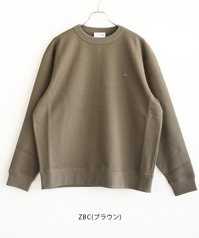 SH9359-99]LACOSTE(ラコステ)鹿の子ニットワントーンクルーネック ロン