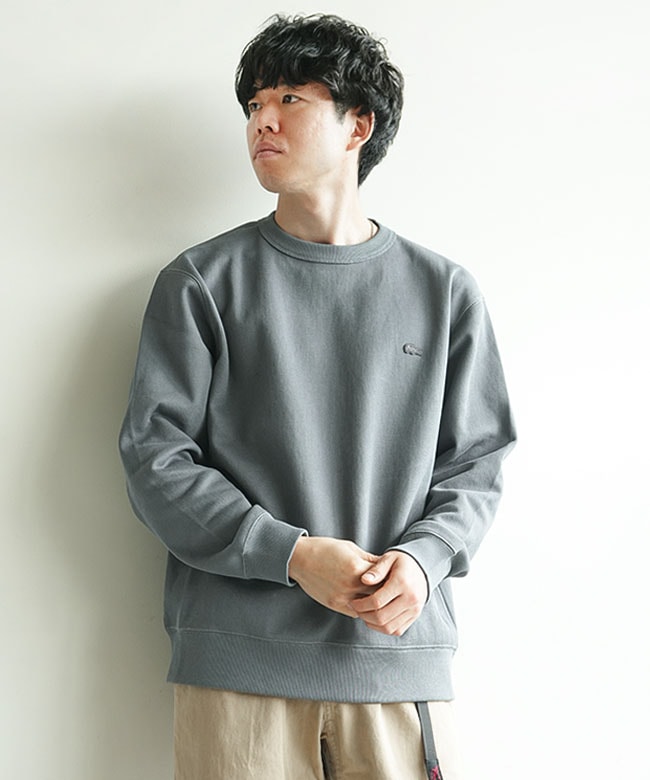 LACOSTE(ラコステ)鹿の子ニットワントーンクルーネック ロンT