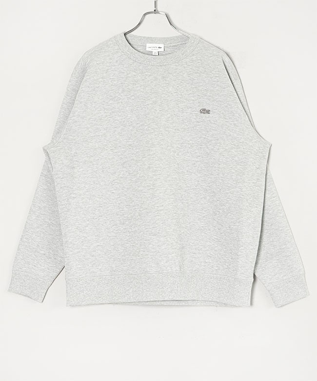 LACOSTE(ラコステ)鹿の子ニットワントーンクルーネック ロンT